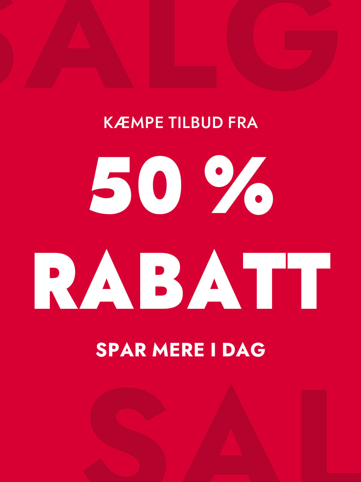 FRA 50 % RABAT