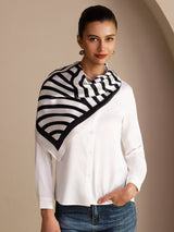 [Hvide Buer] SilkSilky-DK Scarf 003