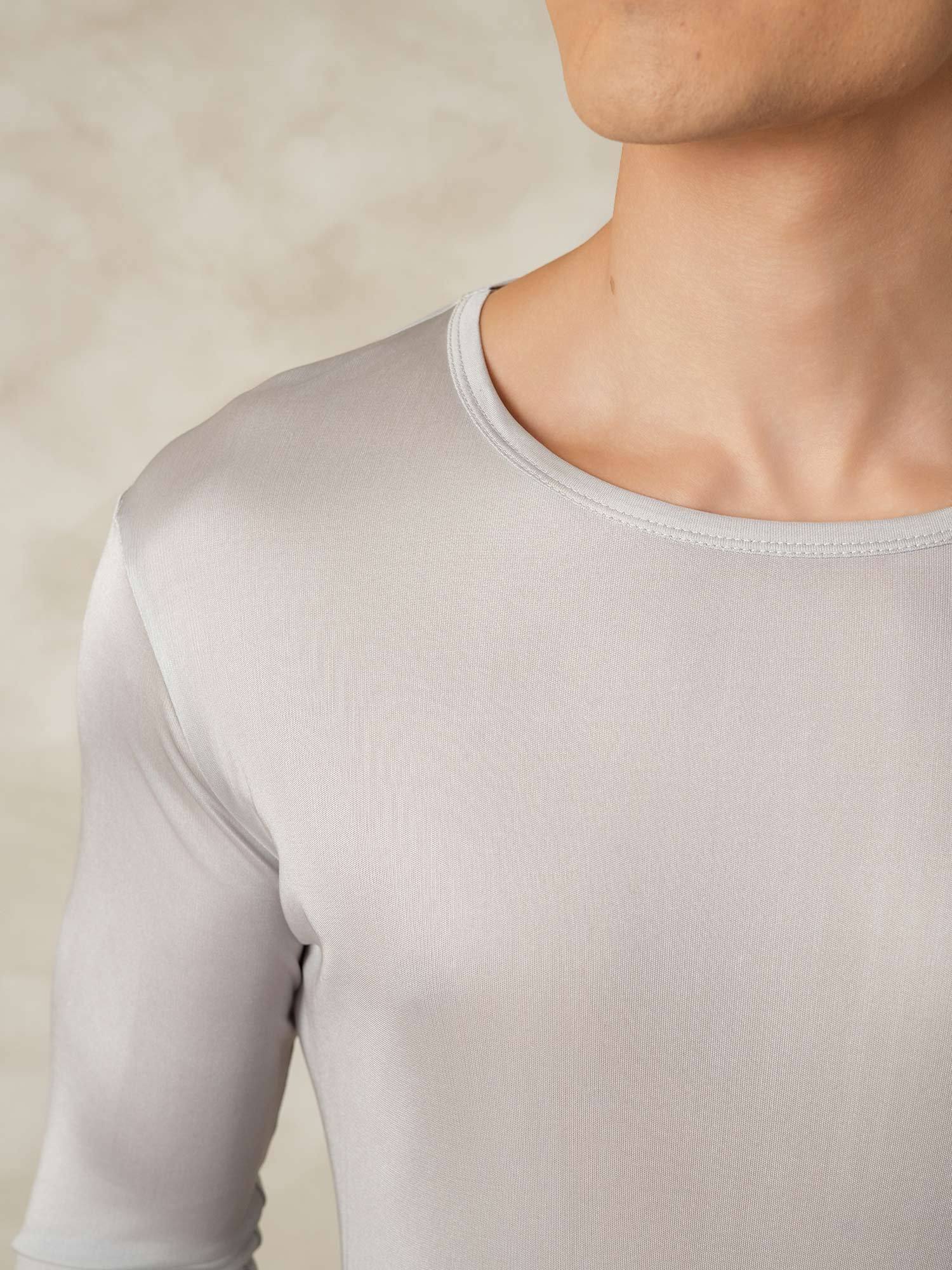 [Sølv] SilkSilky-DK Silke Mens Pajamas 005