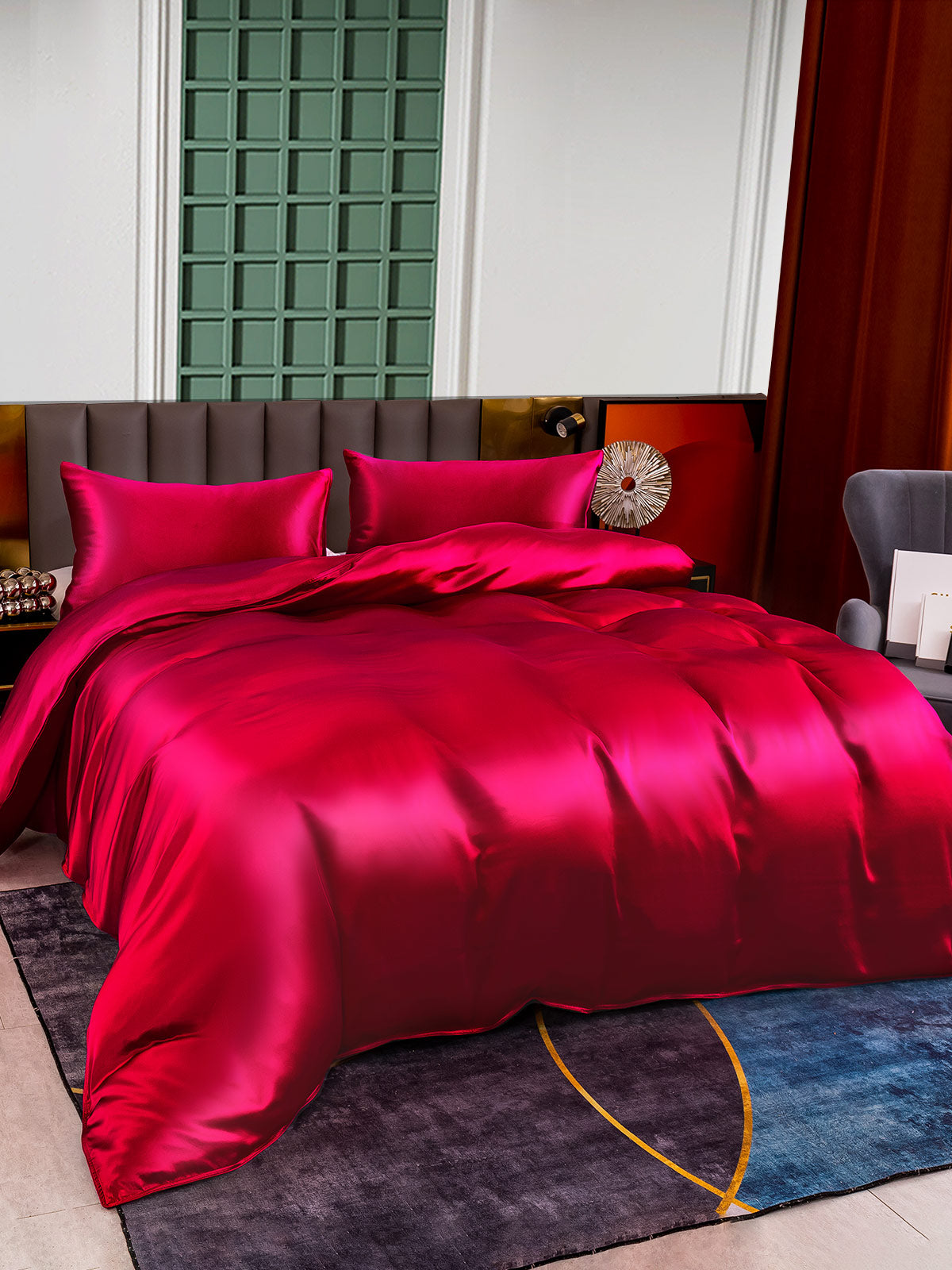 [Vin] SilkSilky-DK 25Momme Bedding Set 004