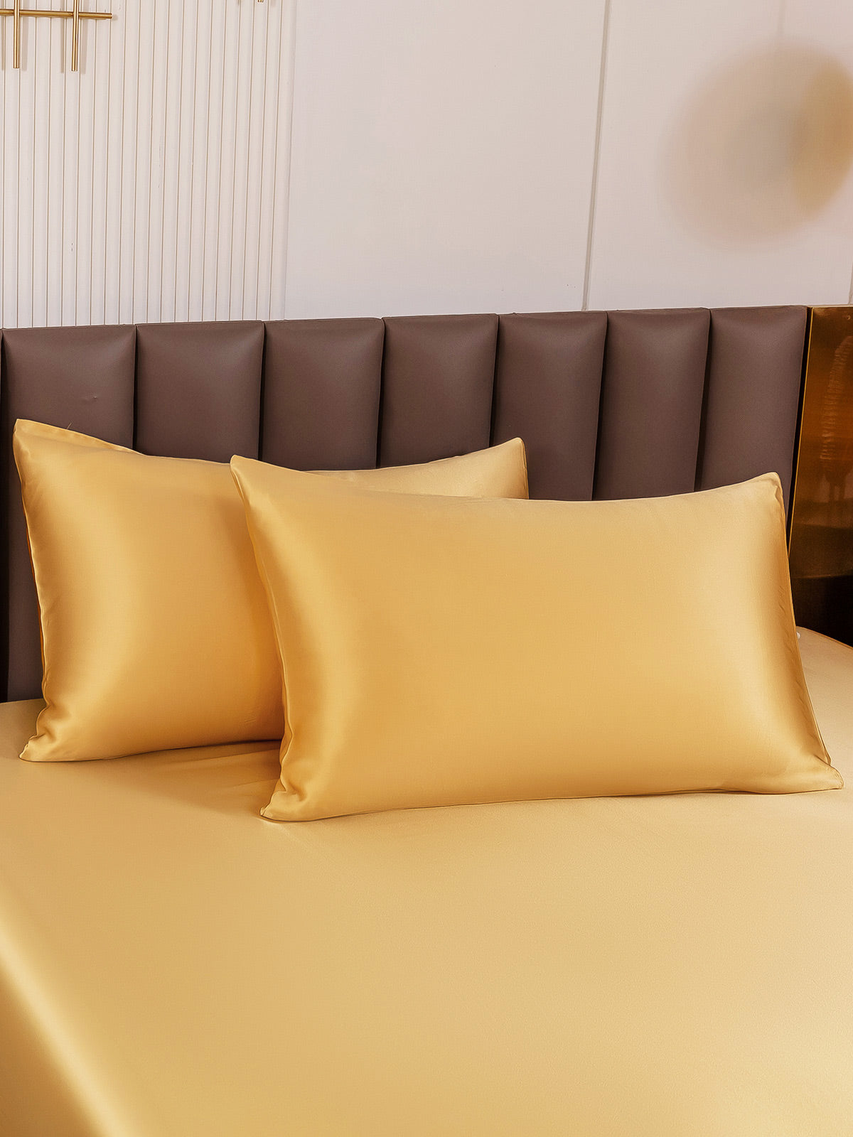 [Champagne] SilkSilky-DK 22Momme Pillowcase 001