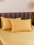 SilkSilky-DK 19Momme Pillowcase Champagne 003