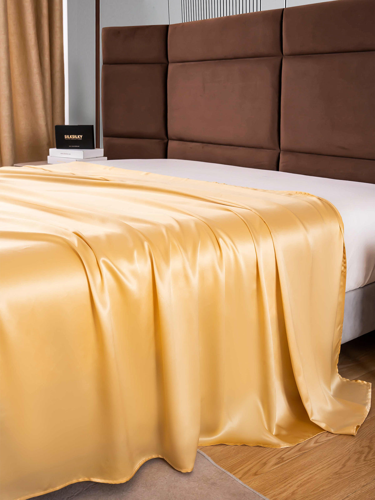 [Champagne] SilkSilky-DK 22Momme Sheet 004
