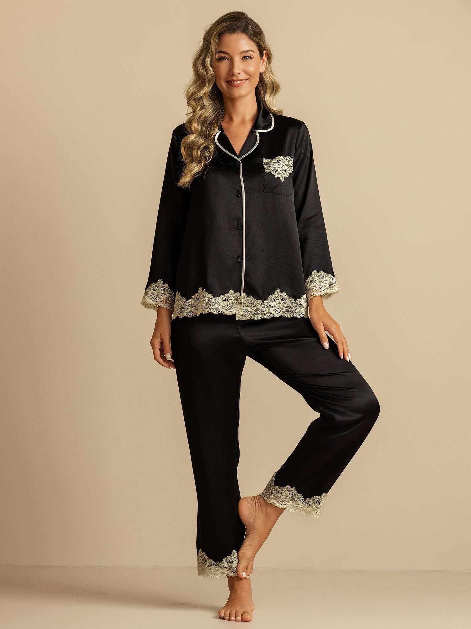 [Sort] SilkSilky-DK Silke Womens Pajamas 001