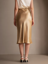 [Champagne] SilkSilky-DK Nederdel 002
