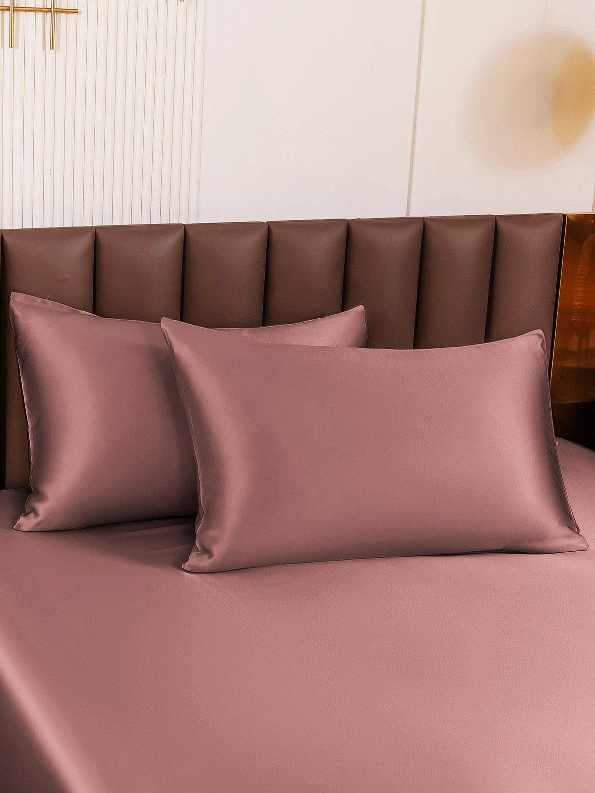 [Bleg Mauve] SilkSilky-DK 22Momme Pillowcase 001