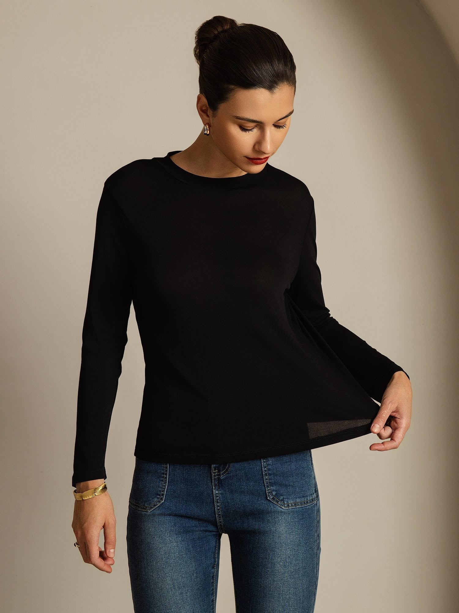 [Sort] SilkSilky-DK Silke Womens T-Shirt 003