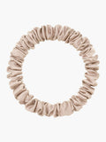 SilkSilky-DK-19Momme-Pure-Silk-Scrunchie-Beige-004