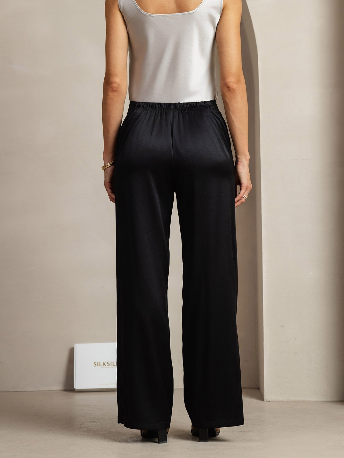 [Sort] SilkSilky-DK 19Momme Silke Womens Pants 004