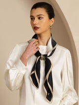 [P106] SilkSilky-DK Pure Silk Scarf 003