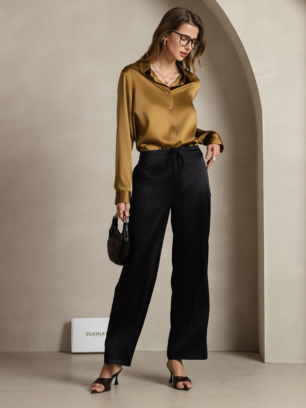 [Bronze] SilkSilky-DK Silke Womens Shirt 003