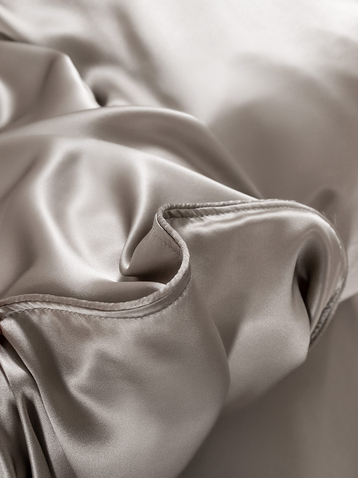 [Grå] SilkSilky-DK 25Momme Bedding Set 006