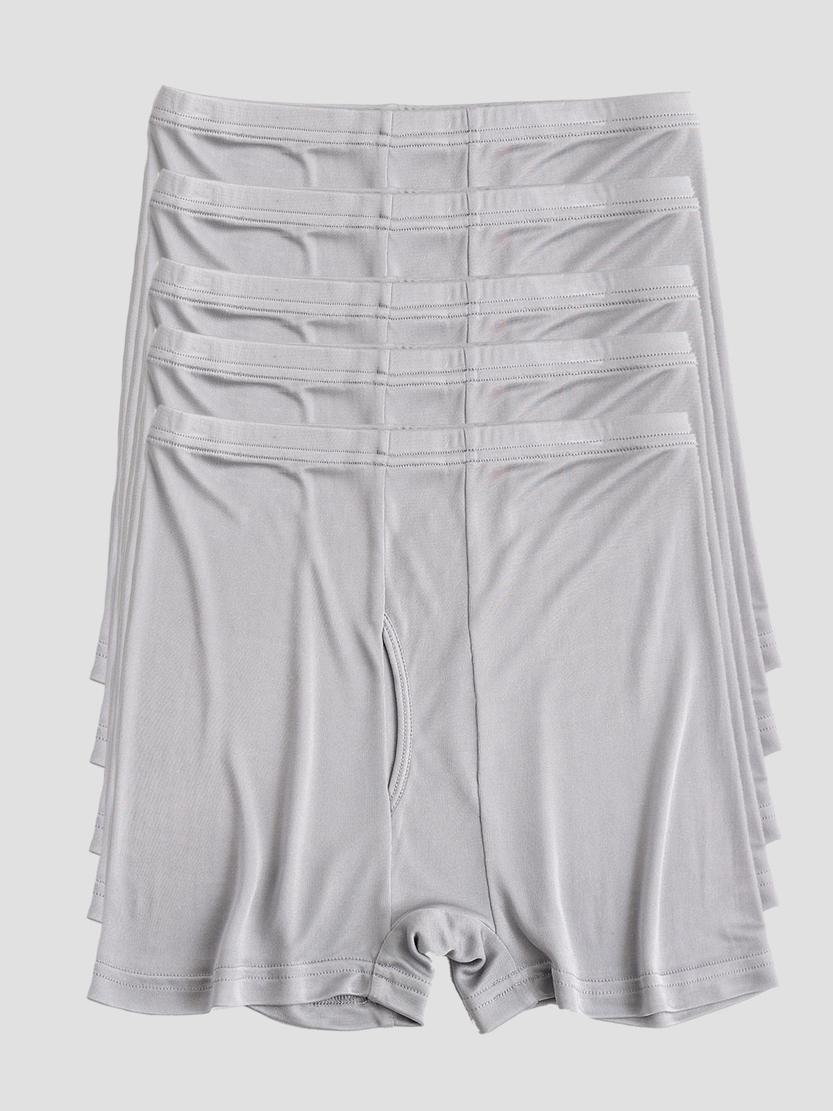 [Grå] SilkSilky-DK Mens Underwear 002