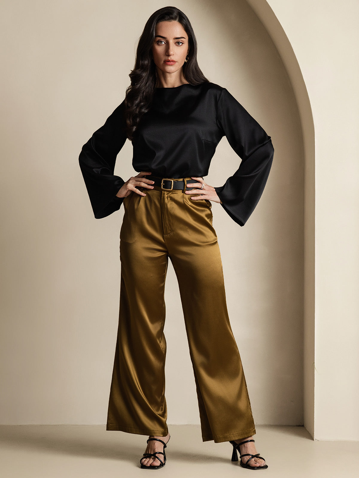 [Sort] SilkSilky-DK 19Momme Silke Womens T-Shirt 007