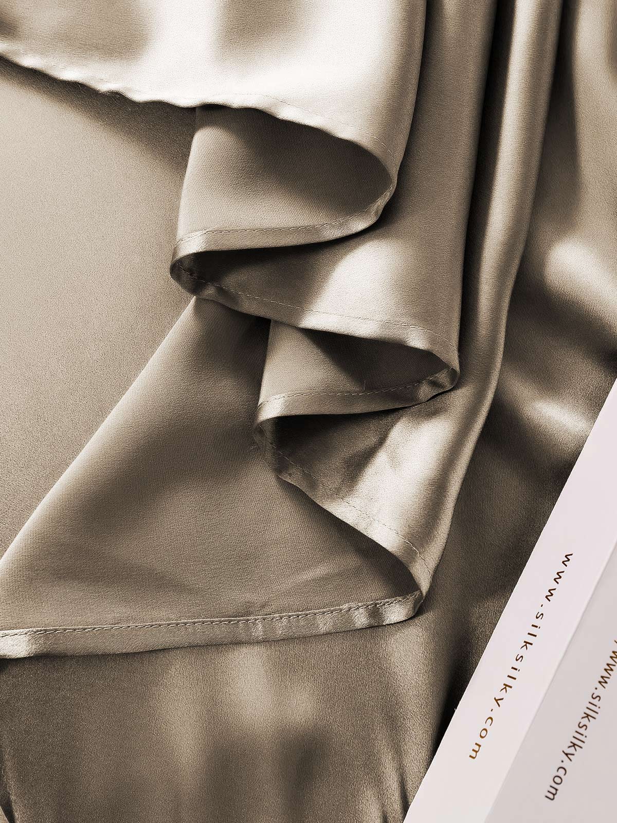 [Sølv] SilkSilky-DK 19Momme Bedding Set 009
