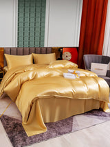 [Champagne] SilkSilky-DK 25Momme Bedding Set 001