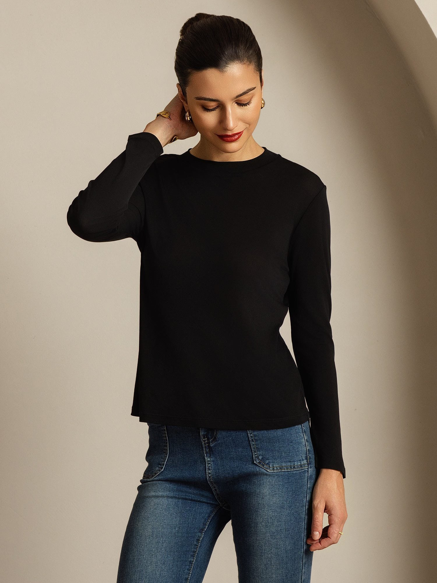 [Sort] SilkSilky-DK Silke Womens T-Shirt 006