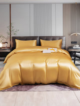 [Champagne] SilkSilky-DK 22Momme Sengesæt 002