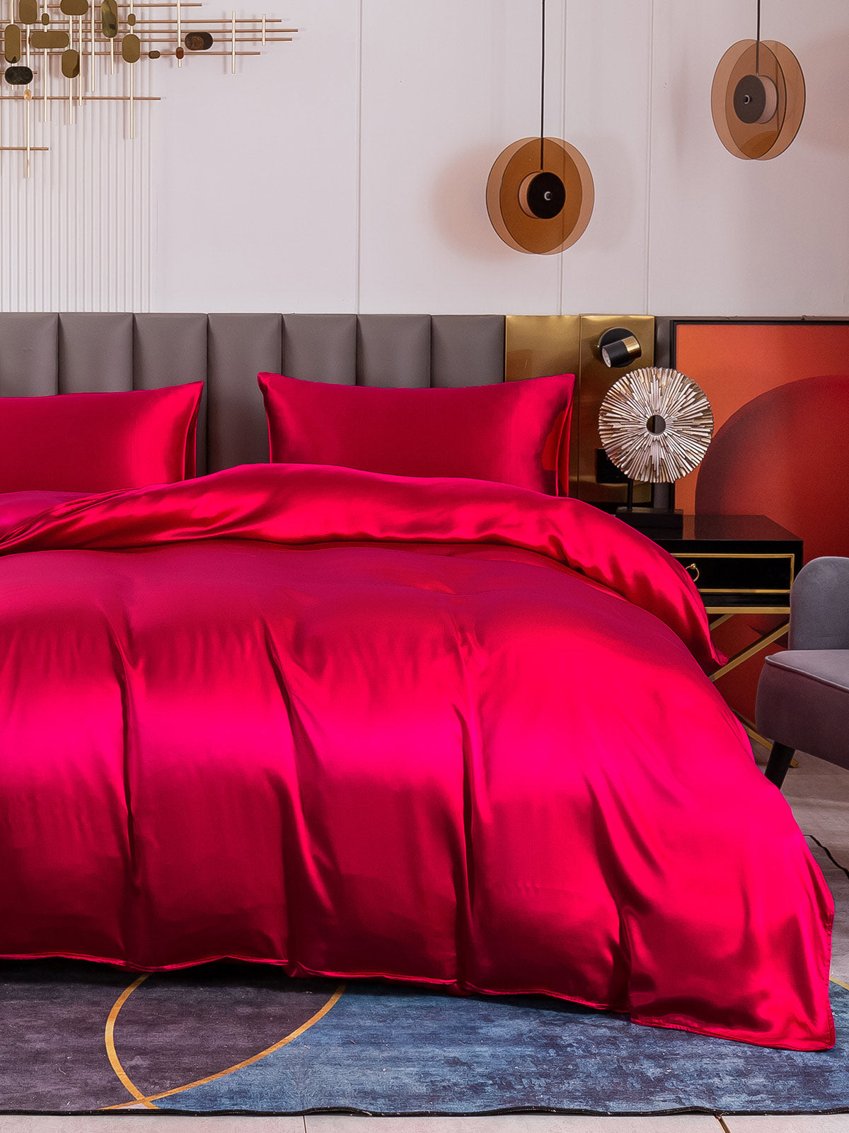 [Vin] SilkSilky-DK 19Momme Bedding Set 002
