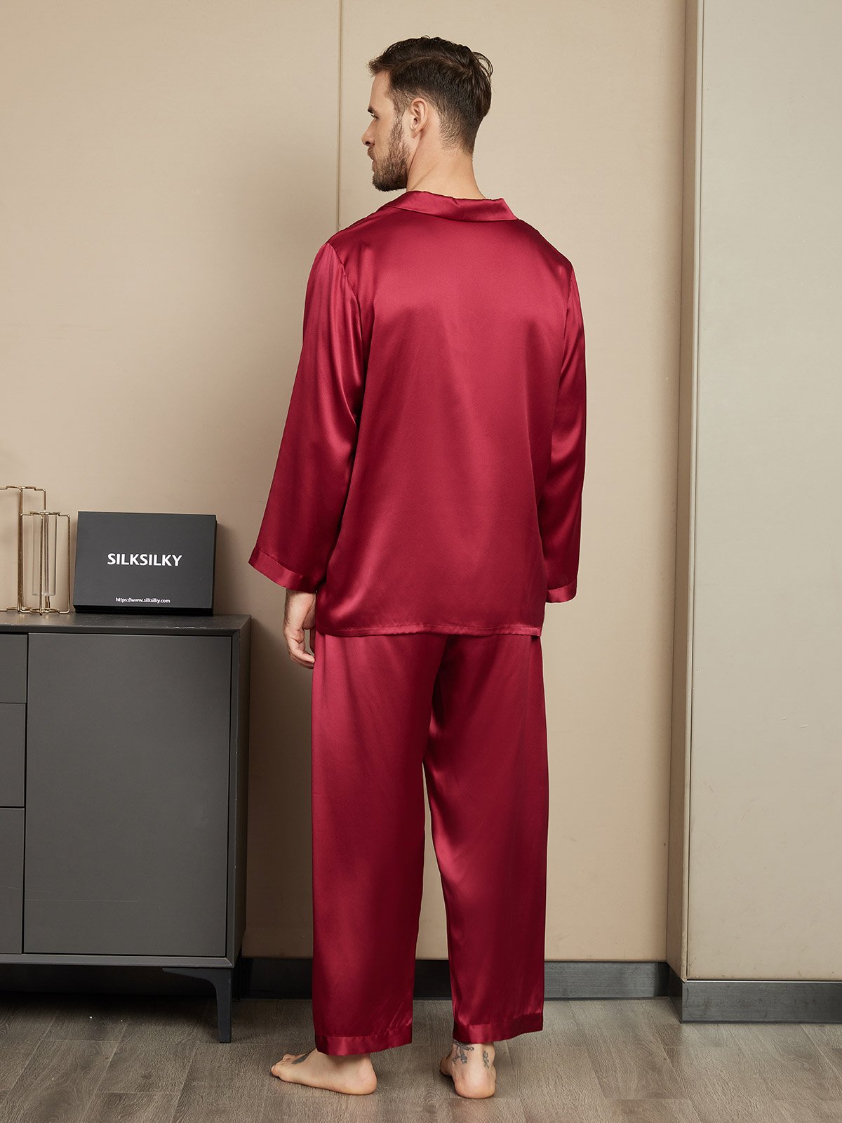 [Vin] SilkSilky-DK Mens Pajamas 002