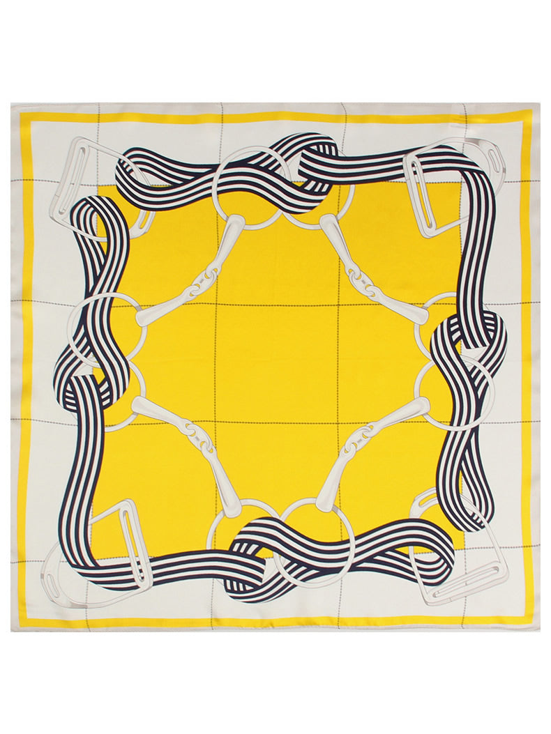 [P036] SilkSilky-DK Pure Silk Scarf 002