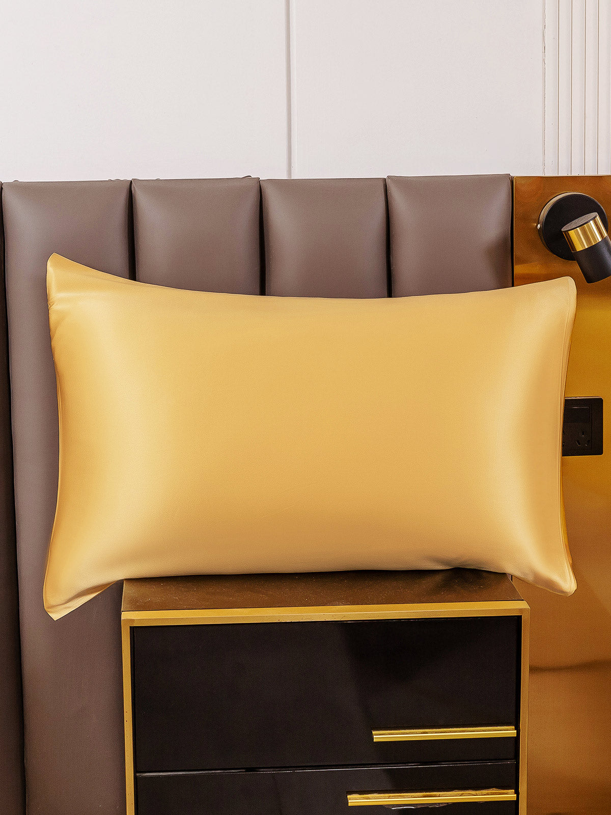 [Champagne] SilkSilky-DK 22Momme Pillowcase 001