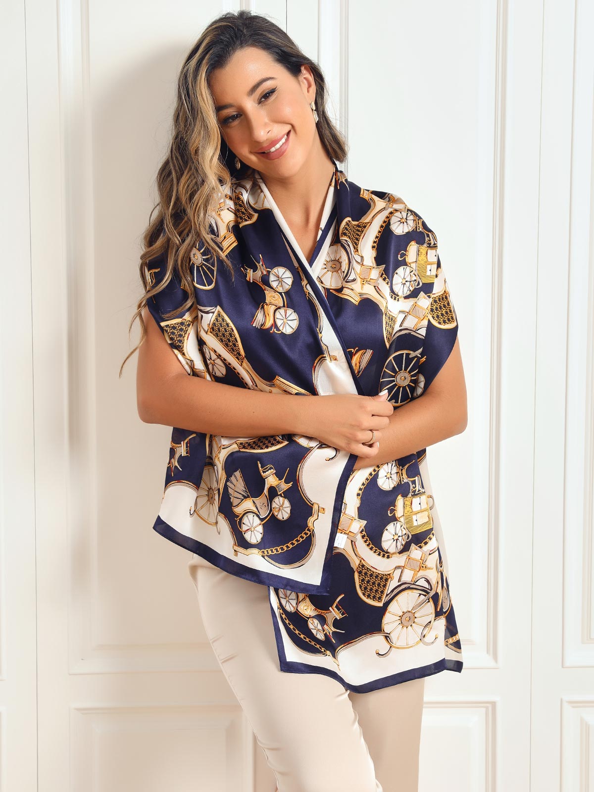 [P026] SilkSilky-DK Scarf 003,