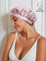 [Bleg Mauve] SilkSilky-DK Sovehætte 001