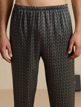 [Sort Ginkgo] SilkSilky-DK Men's Sleep Shorts 003