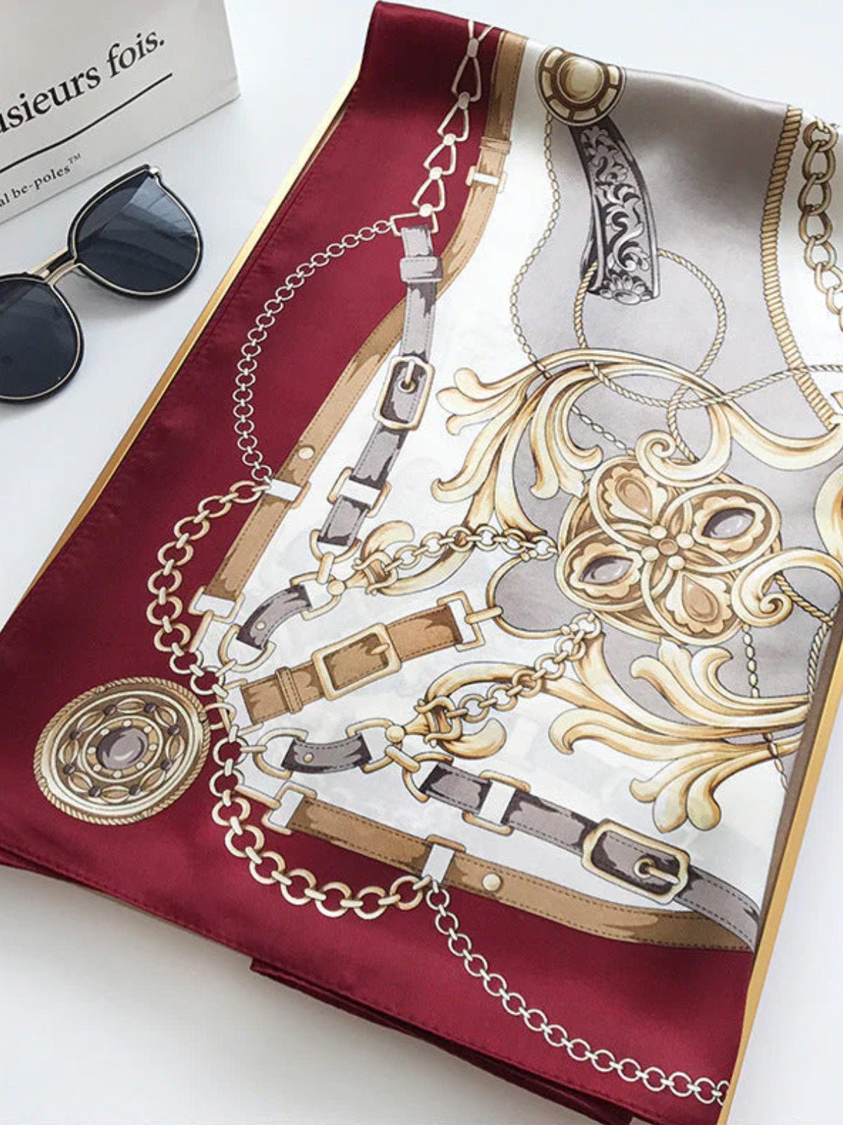 [P009] SilkSilky-DK Halstørklæde 002