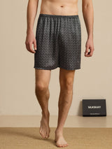[Sort Ginkgo] SilkSilky-DK Men's Sleep Shorts 004