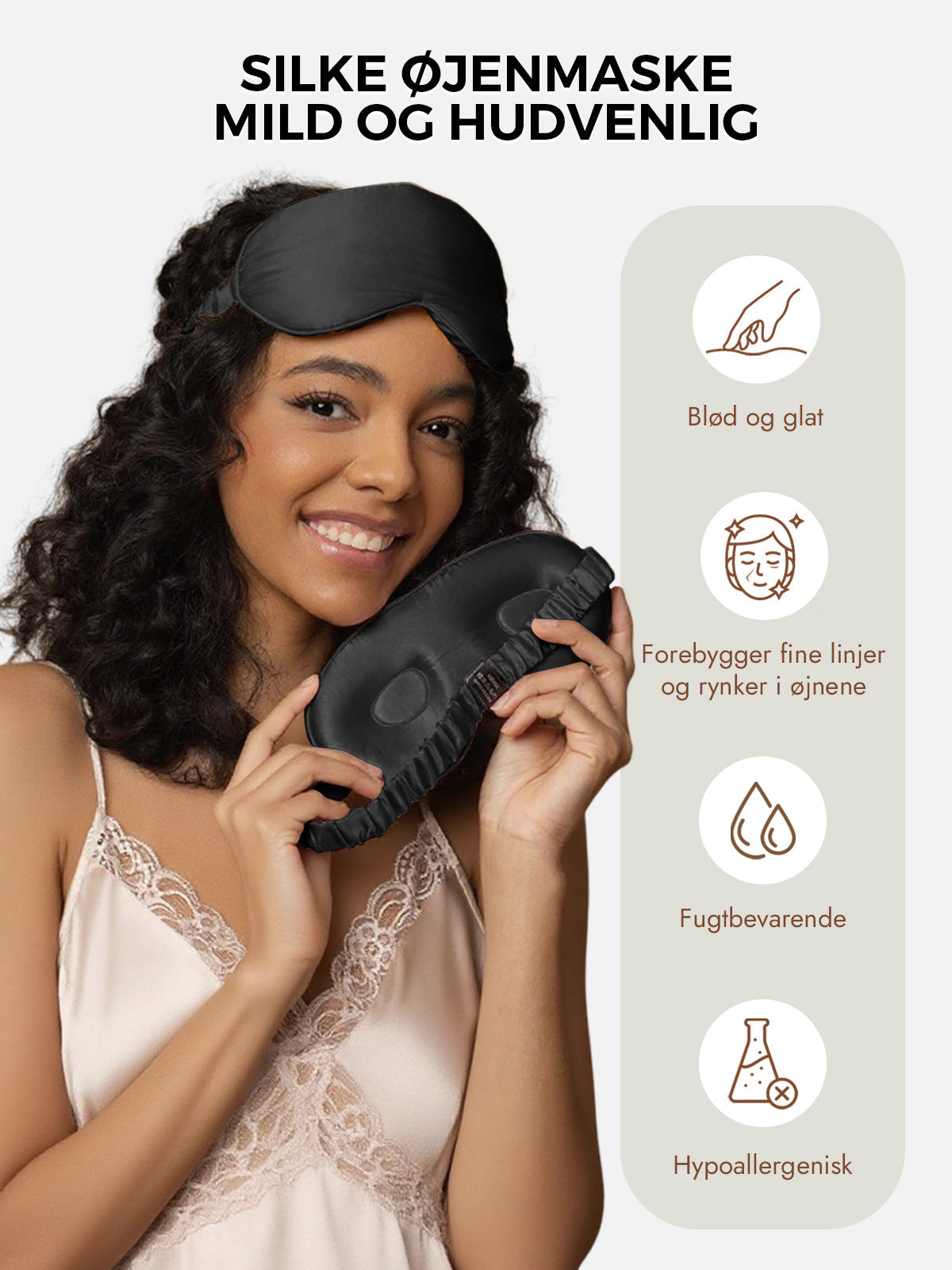 [Sort] SilkSilky-DK Silke Eye Mask 003