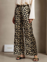 [Leopard] SilkSilky-DK 19Momme Silke Womens Pants 003,