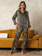 [Leopard] SilkSilky-DK Dame Pyjamas 004