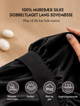 [Sort] SilkSilky-DK Sovehætte 002
