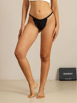 [Sort] SilkSilky-DK Dameundertøj 006