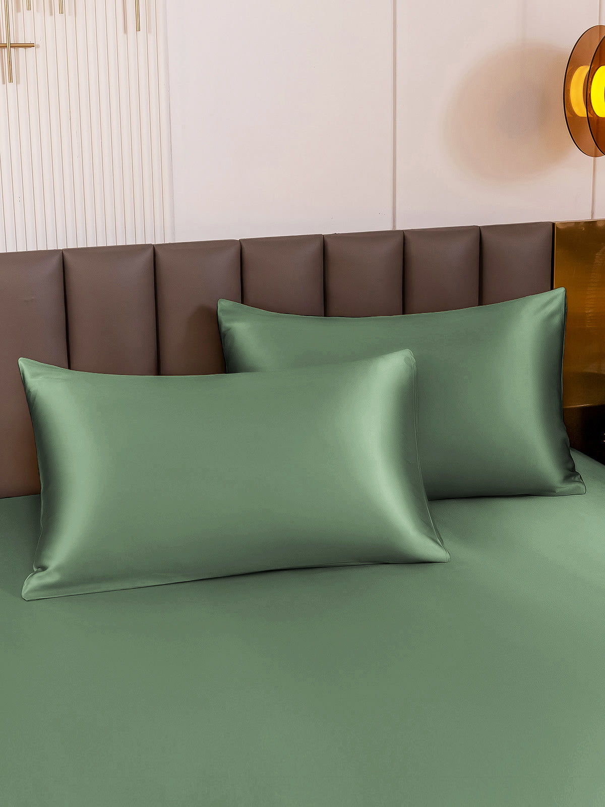 SilkSilky-DK-30Momme-Pure-Silk-Pillowcase-Grågrøn-001