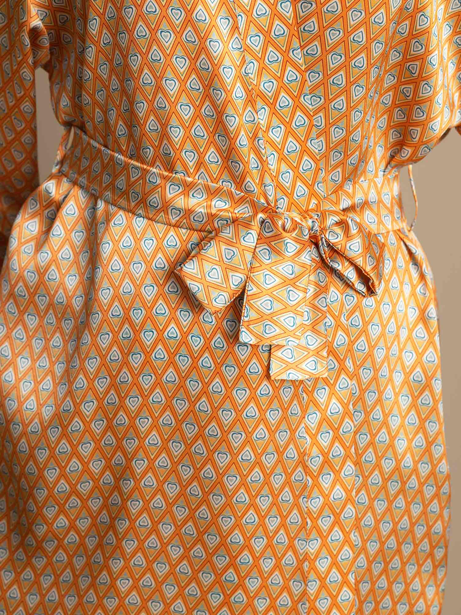 [Blomster] SilkSilky-DK Womens Robe 004,