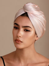 [Lys Pink] SilkSilky-DK Hårturban 004