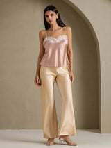 [Toscana] SilkSilky-DK Spaghetti Strap V Neck Camisole Top 005