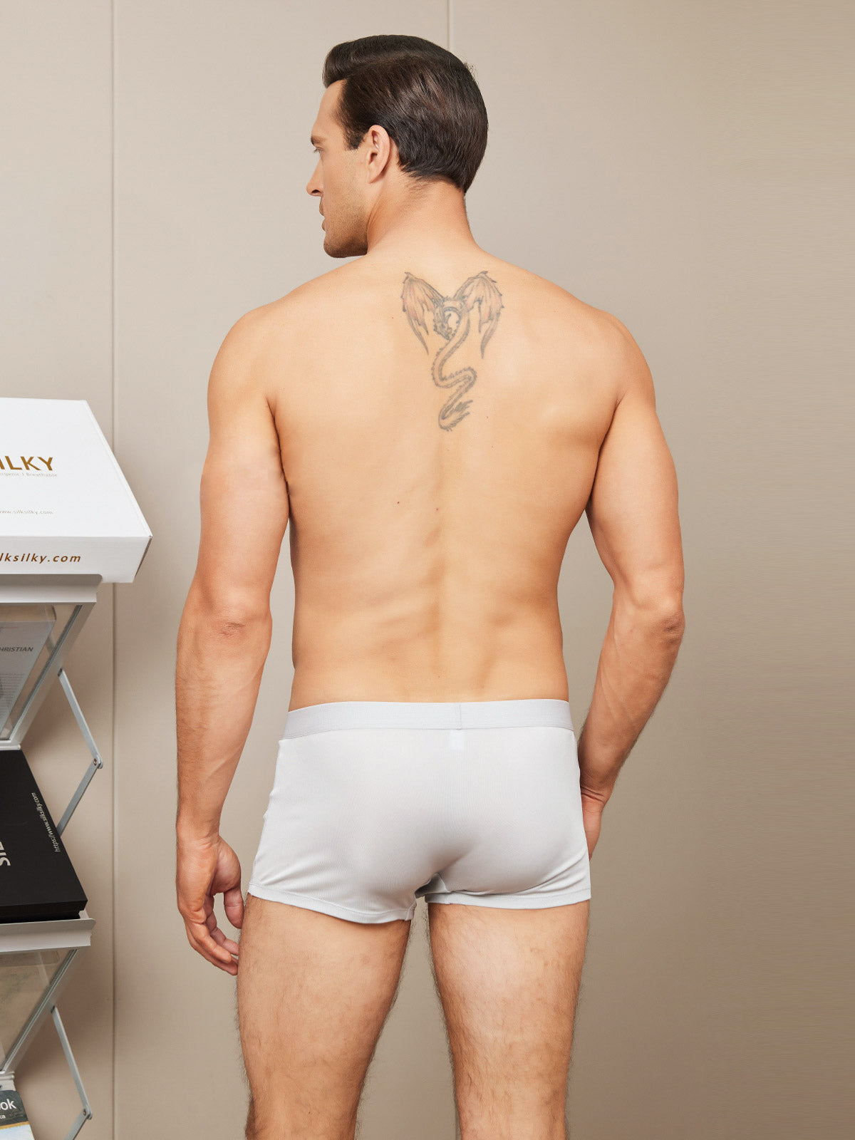 SilkSilky-DK-Silk-Knitted-Mens-Underwear-Grå-002