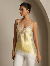 [Lysegul] SilkSilky-DK Spaghetti Strap V Neck Camisole Top 006