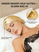 [Champagne] SilkSilky-DK Sovehætte 006