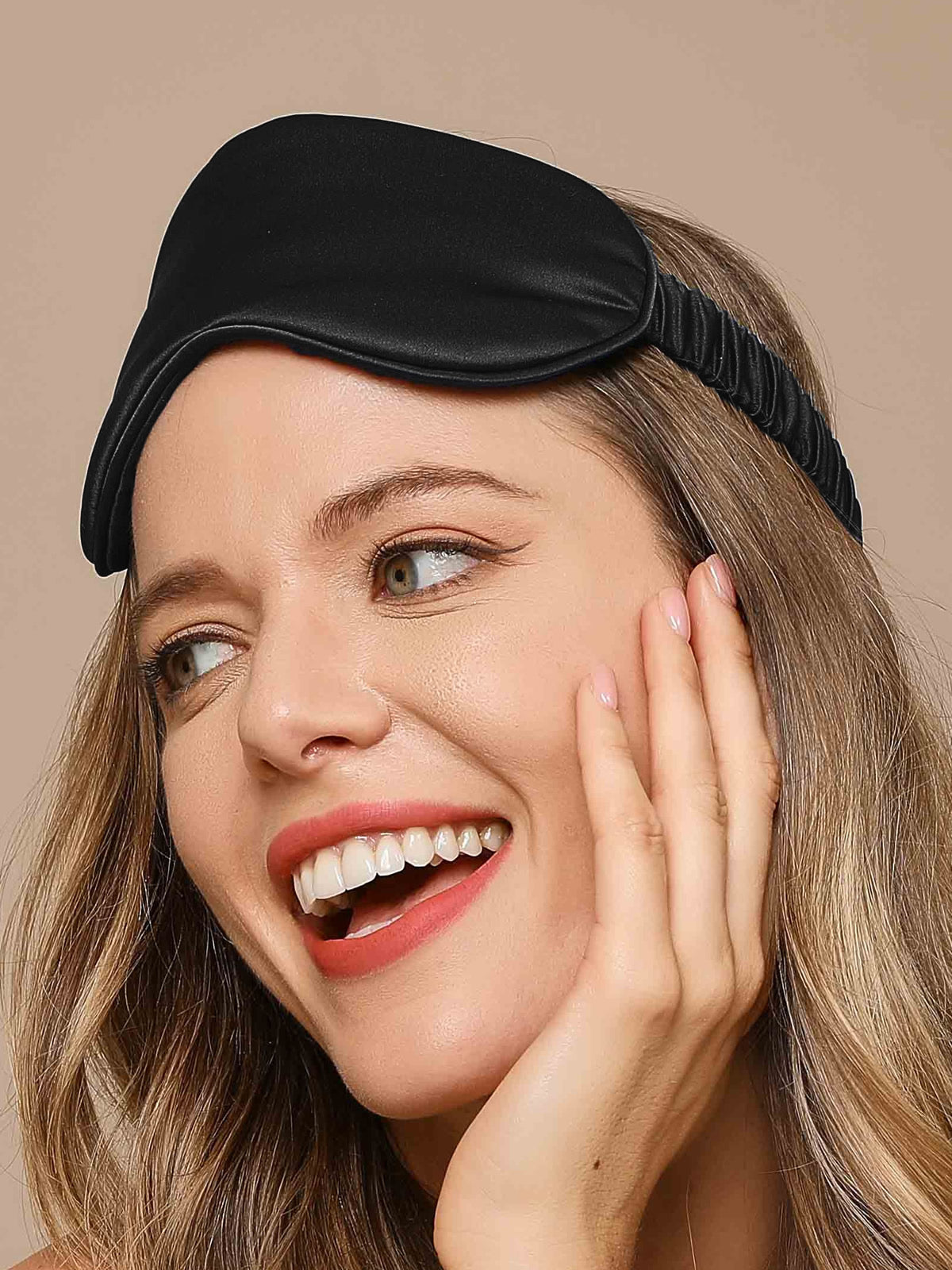 [Sort] SilkSilky-DK 19Momme Pure Silk Eye Mask 001