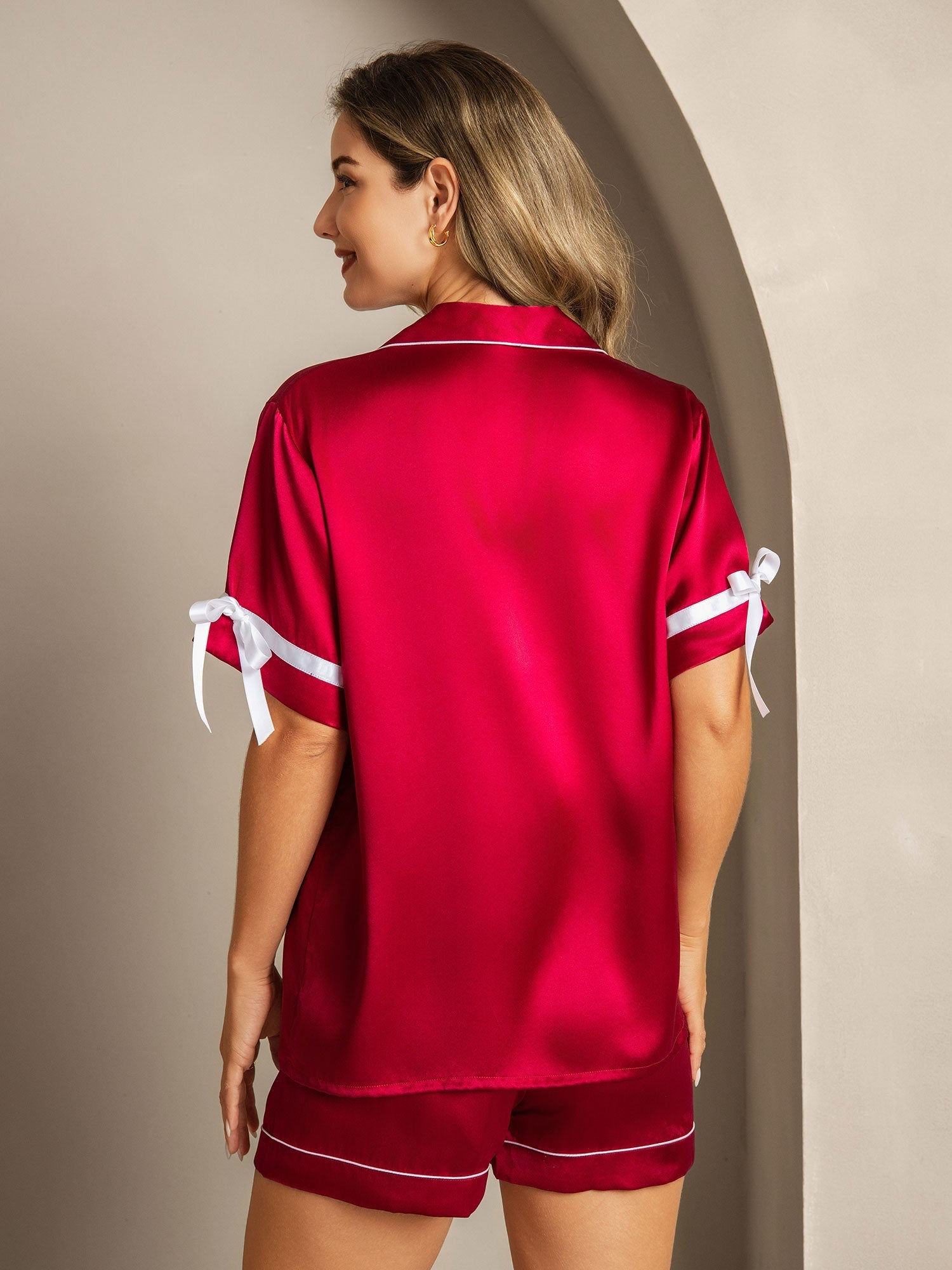 [Vin] SilkSilky-DK Silke Womens Pajamas 002,