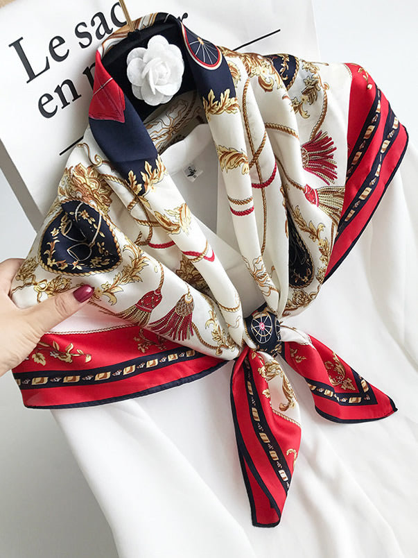 [P001] SilkSilky-DK Scarf 001,