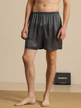 [Sort Ginkgo] SilkSilky-DK Men's Sleep Shorts 001