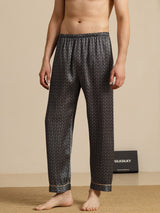 [Sort Ginkgo] SilkSilky-DK Men's Sleep Shorts 001