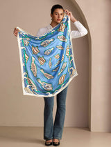 [Blå Fisk] SilkSilky-DK Scarf 003