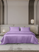 [Lavendel] SilkSilky-DK 19Momme Sengesæt 002